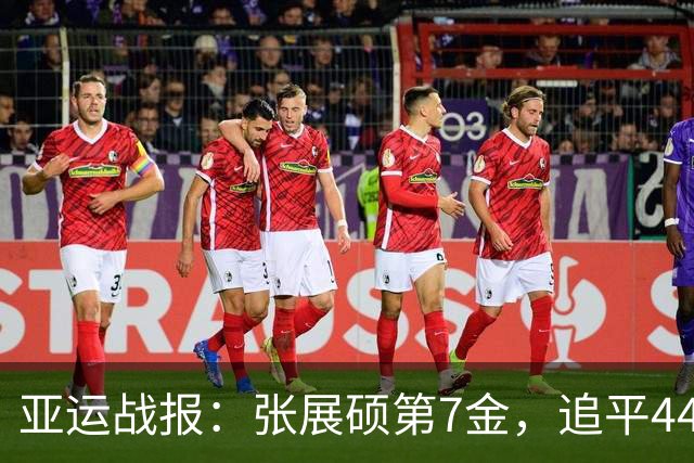 亚运战报：张展硕第7金，追平44年历史纪录！徐嘉余铜牌覃海洋夺金